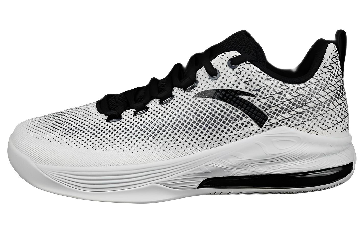 Anta Low Basketball Shoes 'White Black' 11821307--3