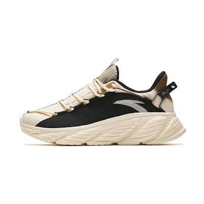 Anta Low Running Shoes 'Black White CMFT'