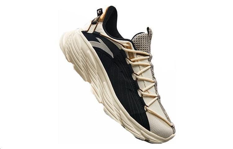 Anta Low Running Shoes 'Black White CMFT' 圖 4