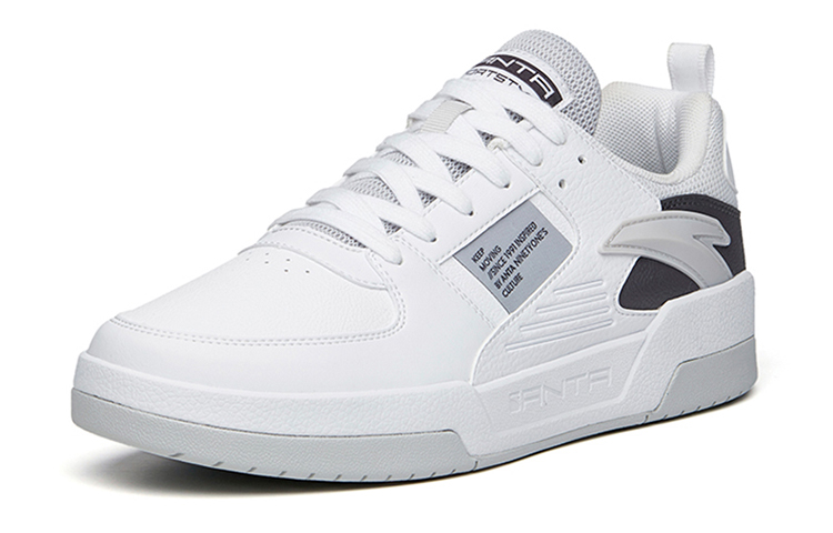 Order Anta安踏 防滑耐磨輕便 低幫 板鞋 灰白