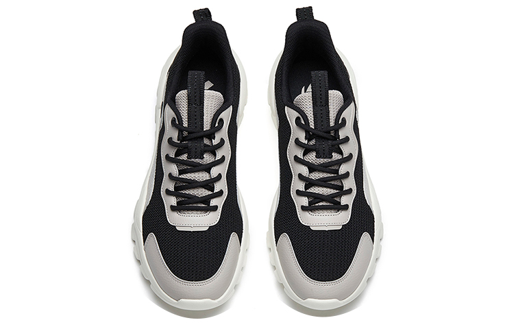 Anta Low-Top 'Shockproof Non-Slip Black White Grey' 圖 3