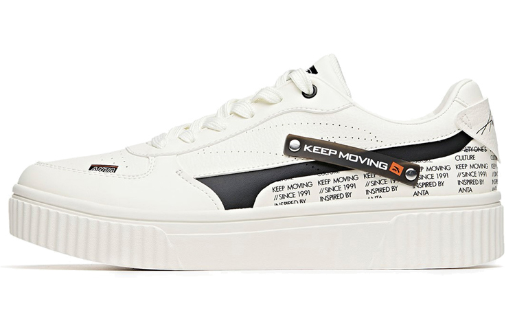 Buy 안타 로우탑 '화이트 블랙' 112028026R-1