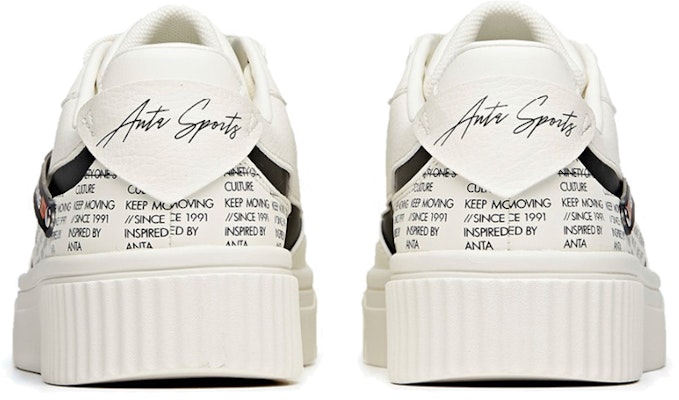 안타 로우탑 '화이트 블랙' 112028026R-1 Shop 안타 로우탑 '화이트 블랙' 112028026R-1