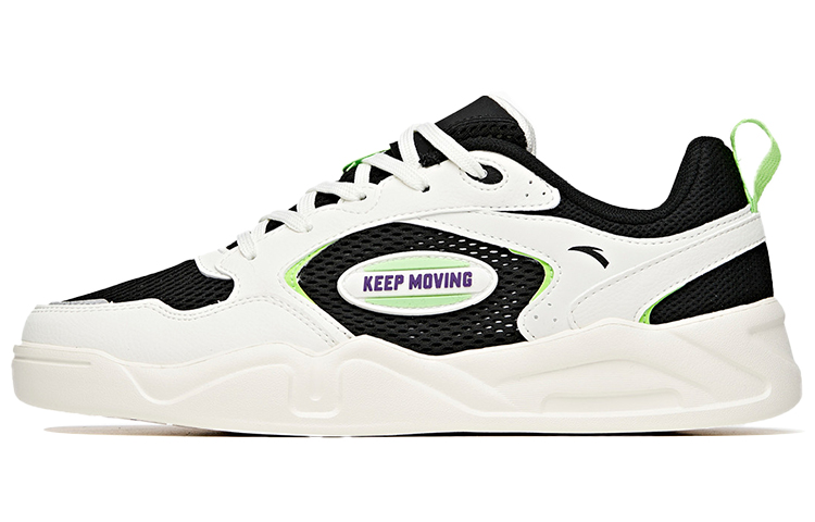 Buy 安踏 防滑耐磨 低幫 板鞋 男款 白黑