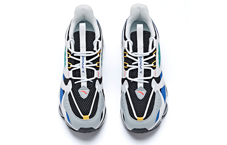 Shop 安踏全缓震跑鞋‘白蓝灰’ 912025504-1