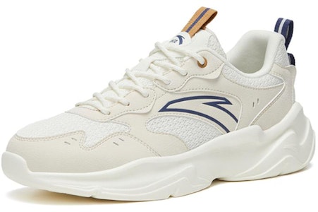 安踏 耐磨輕便 低筒運動休閒鞋 白灰藍 Order 安踏 耐磨輕便 低筒運動休閒鞋 白灰藍