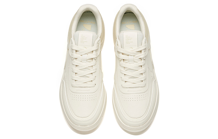Shop Anta Skateboarding Shoes 'White Yellow' 912118081-2
