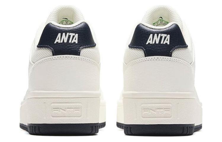 Shop Anta安踏 小零感 增高透氣 低筒 板鞋 男款 藍白