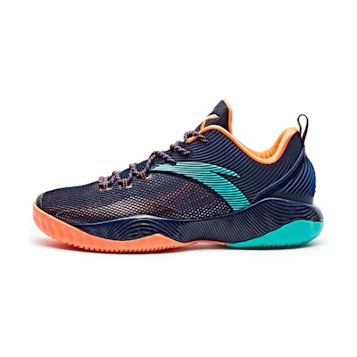 Anta Low-Top Basketball 'Black Blue'