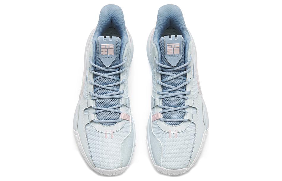 Lookbook Anta Kasut Bola Keranjang Rendah 'Biru Merah Jambu' 112241602-3