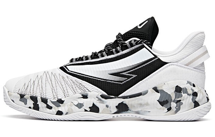 Anta Basketball Series Sneakers 'White Black' 112031606-2