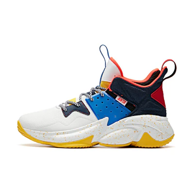 Anta Mid Top 'White Black Red'