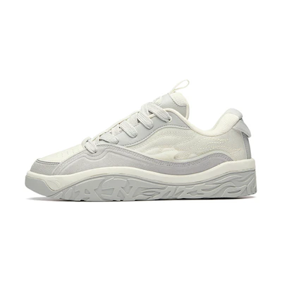 Anta Low-Top Platform Sneaker 'White Grey Heat'