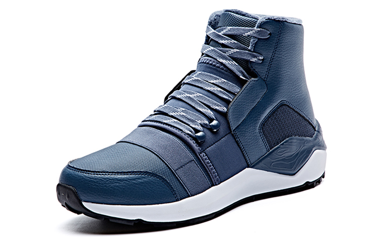 Anta Low Top Running 'Blue Fleece-Lined' 圖 3