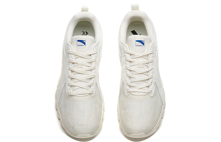 Shop Anta Zapatillas Running Bajas 'Blanco Marfil' 112125525-3