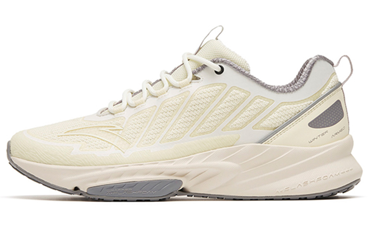 Buy 安踏 低筒 跑步鞋 男款 白灰 火箭鞋 戶外越野