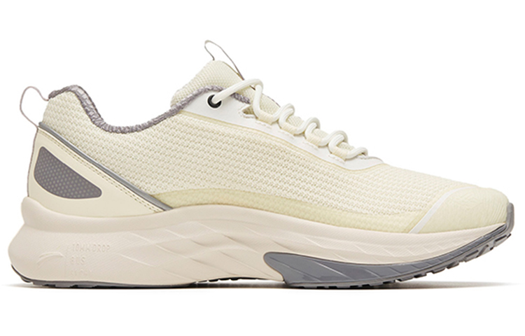 Order 安踏 低筒 跑步鞋 男款 白灰 火箭鞋 戶外越野