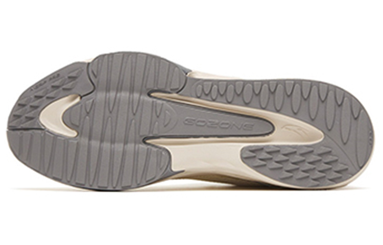 Details for 安踏 低筒 跑步鞋 男款 白灰 火箭鞋 戶外越野