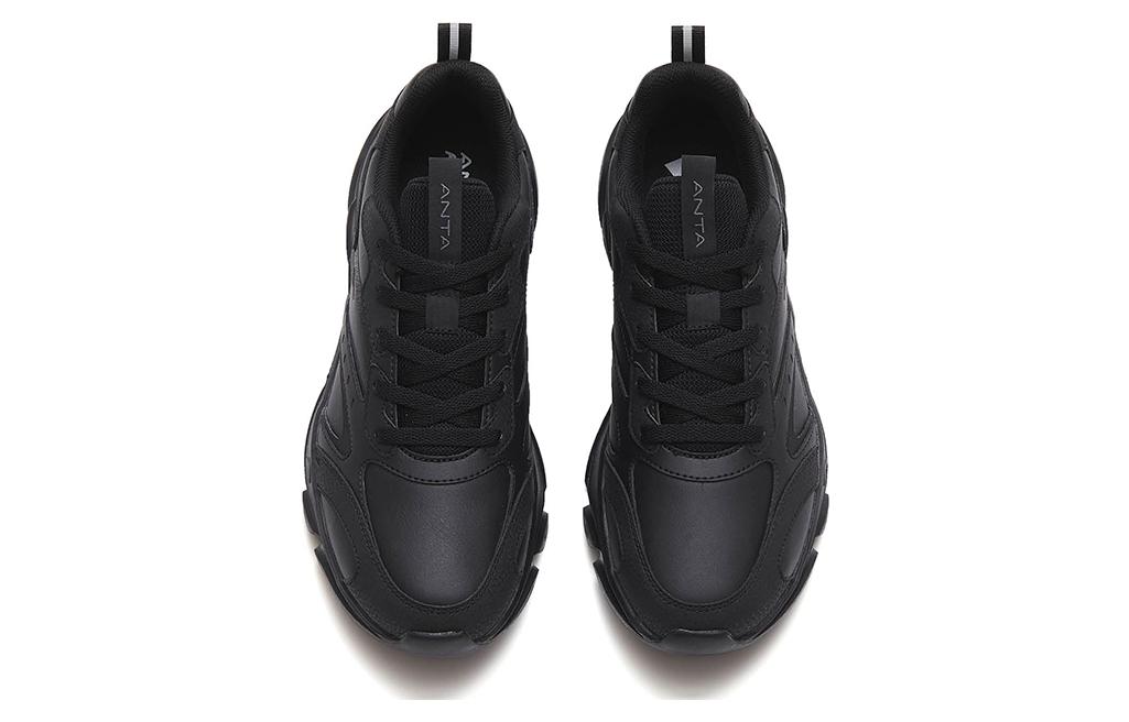 Anta Low-Top Running Shoe 'Black' 圖 3