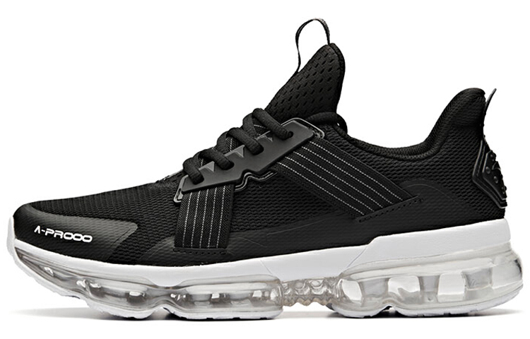 Anta Low-Top Running Shoes 'All Cushion Black'