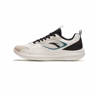 Anta Low-Top Running Shoes 'Beige Black'