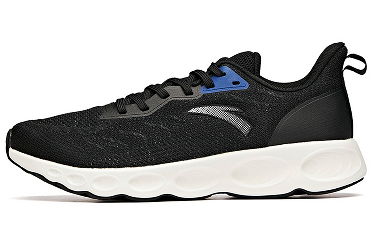 Anta Low-Top Running Shoes 'Black Blue'