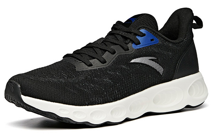Anta Low-Top Running Shoes 'Black Blue' 圖 2