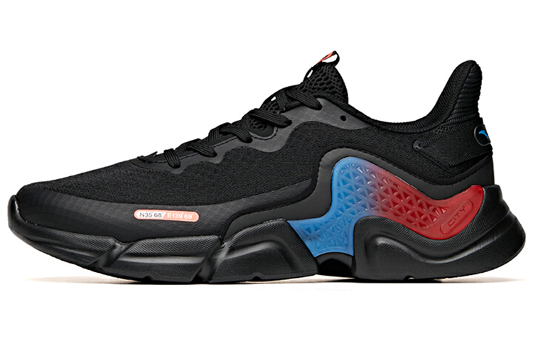 Anta Running Series Sneakers 'Black Blue Red'