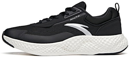Anta Low-Top Running Shoes 'Black White Silver' 112115536S-3 Anta Low-Top Running Shoes 'Black White Silver' 112115536S-3