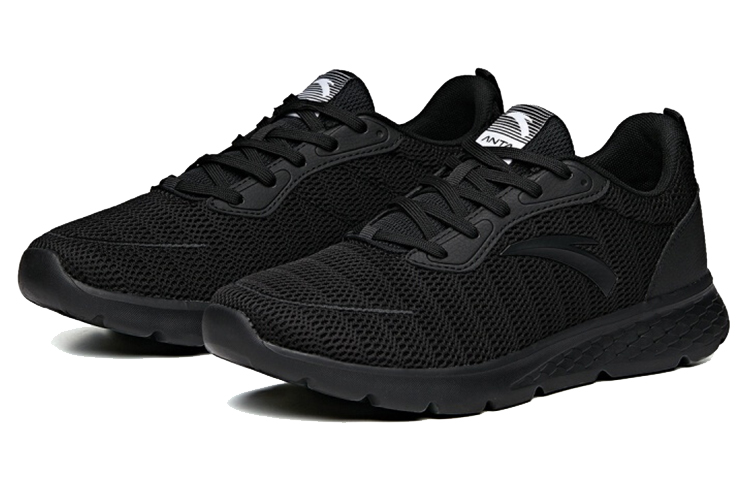 Order Sepatu Lari Anta Low Top 'Hitam Polos' 112025577-4