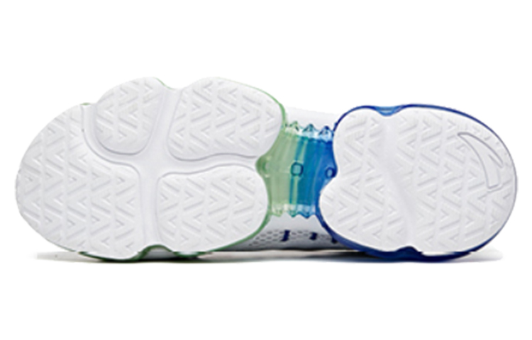 Anta Sprite Running Series Sneakers 'White Green Blue' 圖 5