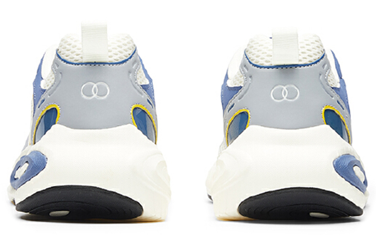 Shop Kasut Lari Anta Low-Top 'Putih Biru' 112025590-4