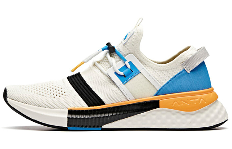 Anta Low-Top Running Shoes 'White Blue'