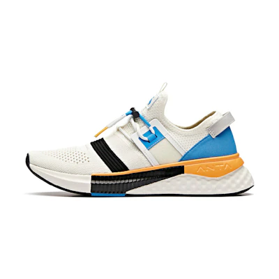 Anta Low-Top Running Shoes 'White Blue'