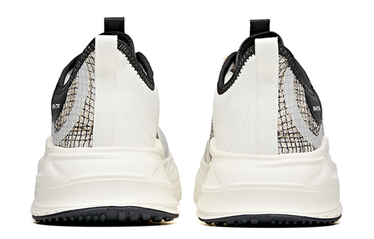 Anta Low-Top Running Shoes 'White Grey Brown' 圖 4