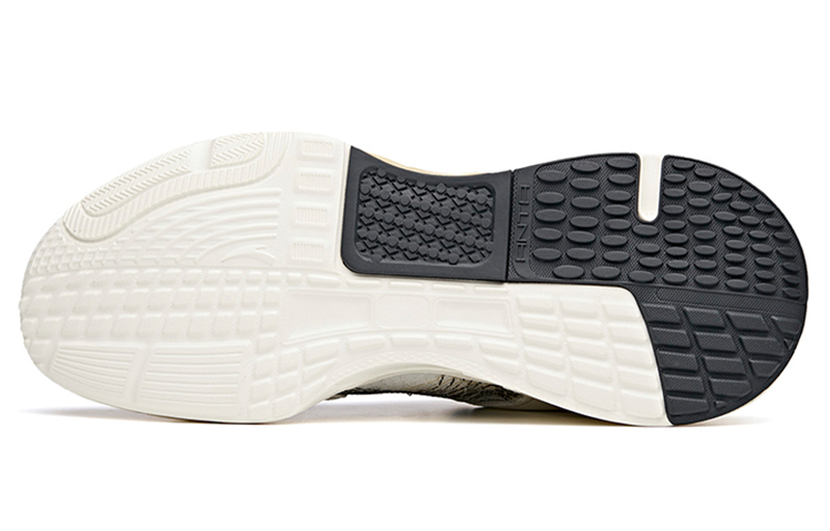 Anta Low-Top Running Shoes 'White Grey Brown' 圖 5