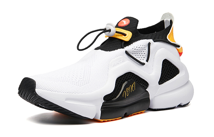Anta Low Top Running Shoes 'White Orange Black' 圖 3