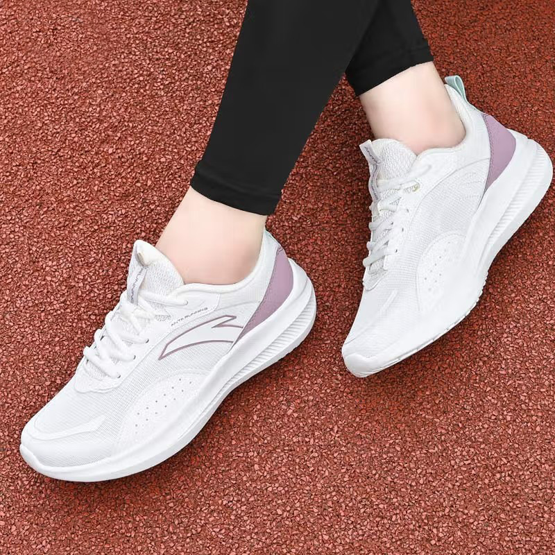 Cheap (Women) Anta TPU Running Shoes 'White Purple' 922345512-1