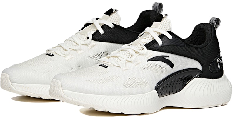 Anta Low-Top Running Sneakers 'White Black' 112025587-8 Order Anta Low-Top Running Sneakers 'White Black' 112025587-8