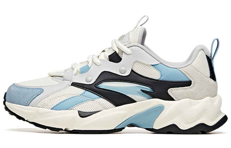 Anta Low-Top Running Sneakers 'White Blue Black' 912045580-3