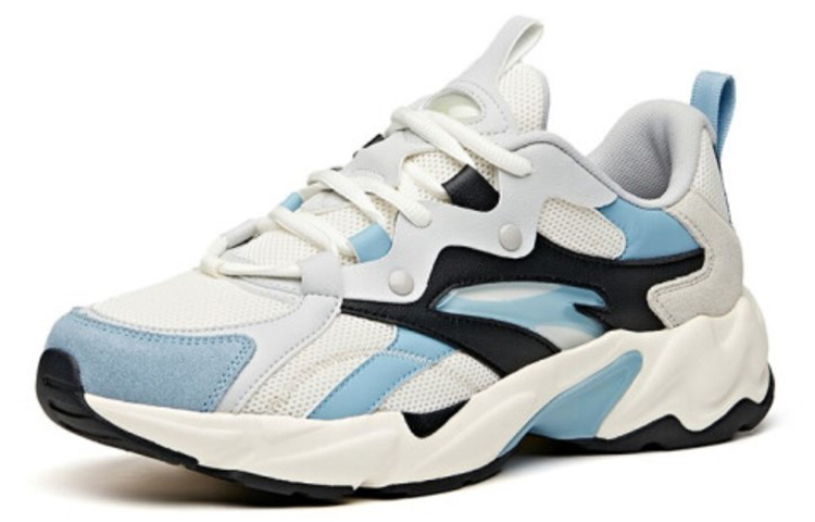 Order Zapatillas Anta Low-Top para Correr 'Blanco Azul Negro' 912045580-3