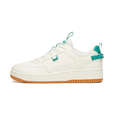 Anta Low-Top Skate Shoes 'White Green'