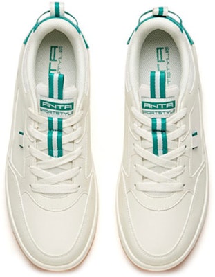 Anta Low-Top Skate Shoes 'White Green' 912018066-7 Shop Anta Low-Top Skate Shoes 'White Green' 912018066-7