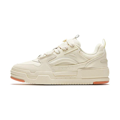 Anta Low Top Skate Shoes 'White Sugar Toast'