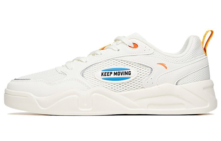 Buy Anta Zapatillas de Skate Low-Top 'Blanco Amarillo Plateado' 112028053-1