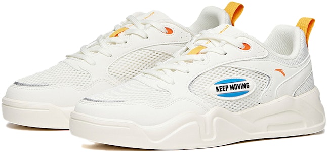 Anta Zapatillas de Skate Low-Top 'Blanco Amarillo Plateado' 112028053-1 Order Anta Zapatillas de Skate Low-Top 'Blanco Amarillo Plateado' 112028053-1