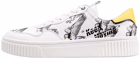 Anta Low-Top Skateboard Sneaker 'White Black Yellow' 111948023R-3 Anta Low-Top Skateboard Sneaker 'White Black Yellow' 111948023R-3