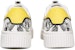 Anta Kasut Skateboard Rendah 'Putih Hitam Kuning' 111948023R-3