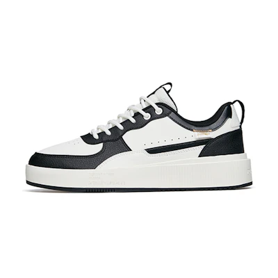 Anta Low-Top Skateboarding 'Black and White'