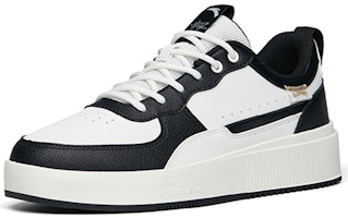 Anta安踏 防滑耐磨輕便透氣 低筒 板鞋 黑白 Lookbook Anta安踏 防滑耐磨輕便透氣 低筒 板鞋 黑白